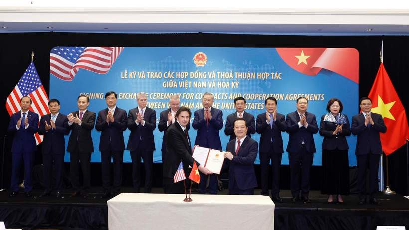 Tổng Bí thư Tô Lâm chứng kiến ký kết các thỏa thuận Việt Nam – Hoa Kỳ trị giá 37,2 tỷ USD