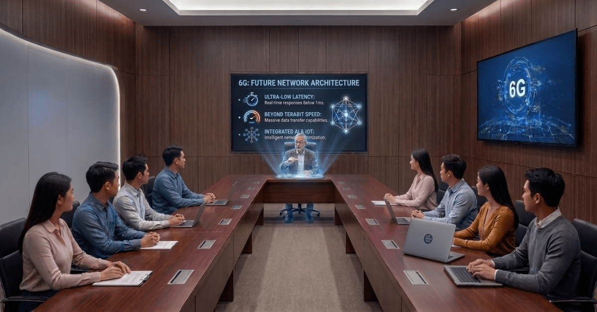 6G có thể biến những cuộc họp online thành gặp mặt ‘thật’