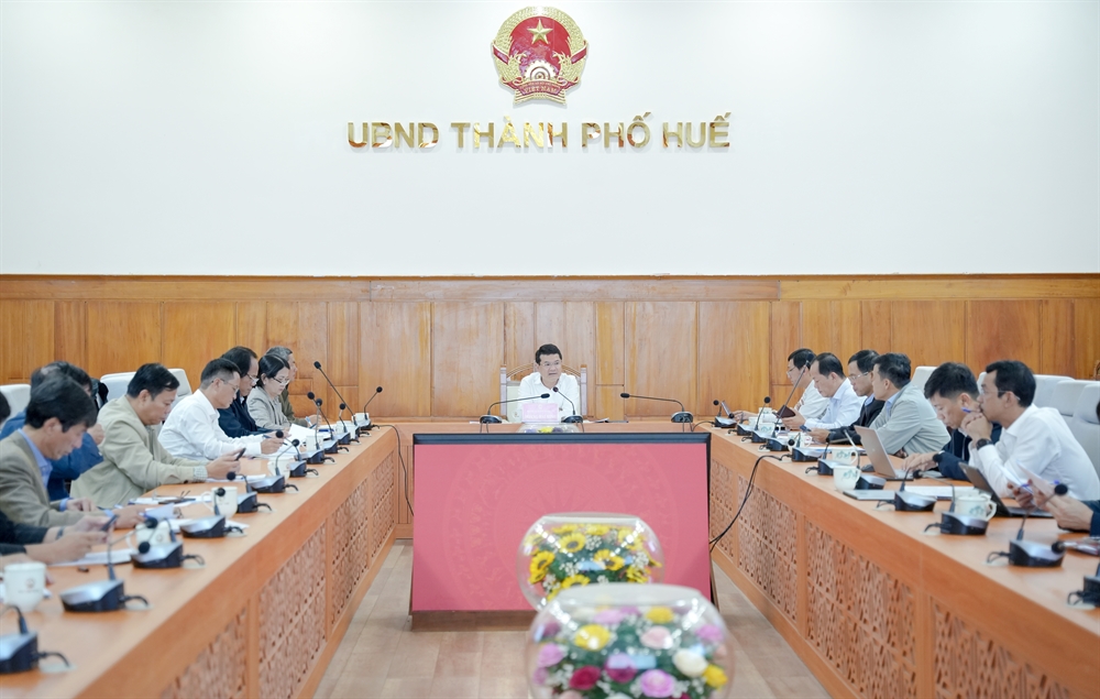 Huế thúc tiến độ các dự án đầu tư công trọng điểm