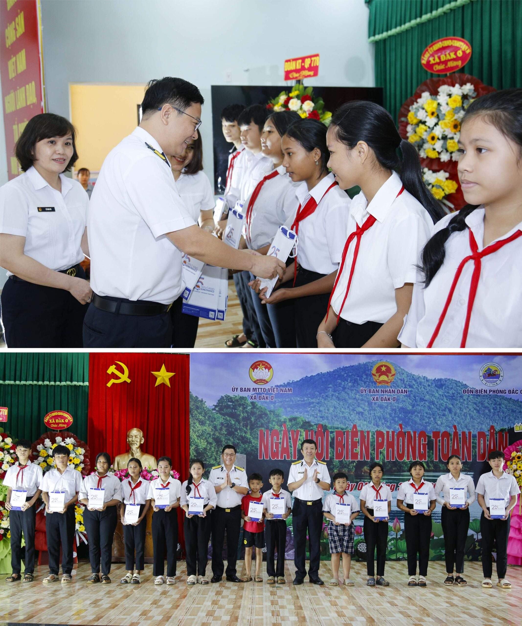 ICD Tân Cảng Sóng Thần: Nghĩa tình biên cương ấm áp