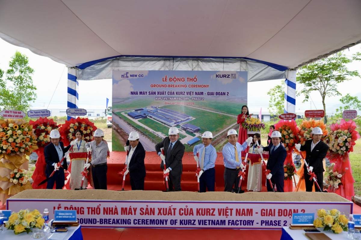 Kurz Vietnam expands Gia Lai factory Kurz Vietnam expands Gia Lai factory