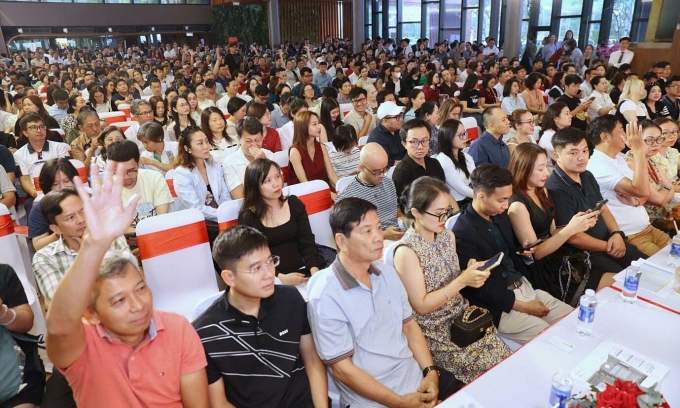 Nearly 600 Phu My Hung Harmonie apartments sold at morning launch event Nearly 600 Phu My Hung Harmonie apartments sold at morning launch event