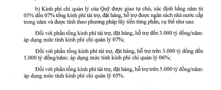 Quỹ Đổi mới công nghệ quốc gia sẽ không xử phạt, thu hồi vốn đối với nhiệm vụ tuân thủ đúng quy định