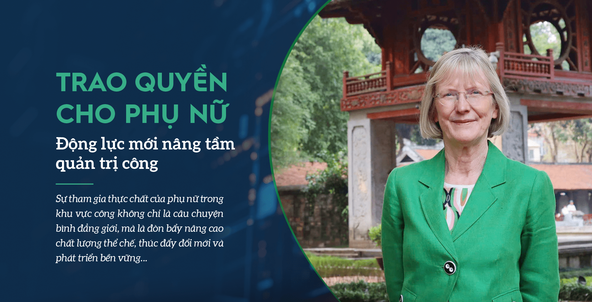 Trao quyền thực chất cho phụ nữ: Động lực mới nâng tầm quản trị khu vực công tại Việt Nam