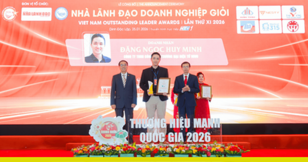 Nền tảng thương mại điện tử được vinh danh ‘Thương hiệu mạnh quốc gia 2026’