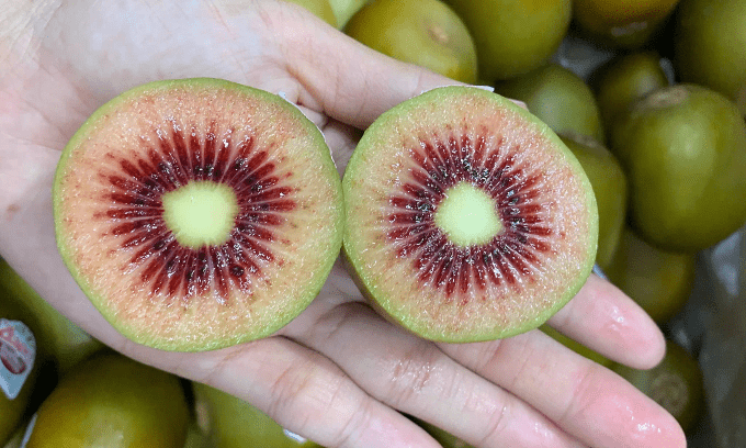 New Zealand red kiwifruit flies off shelves at US per kg New Zealand red kiwifruit flies off shelves at US per kg