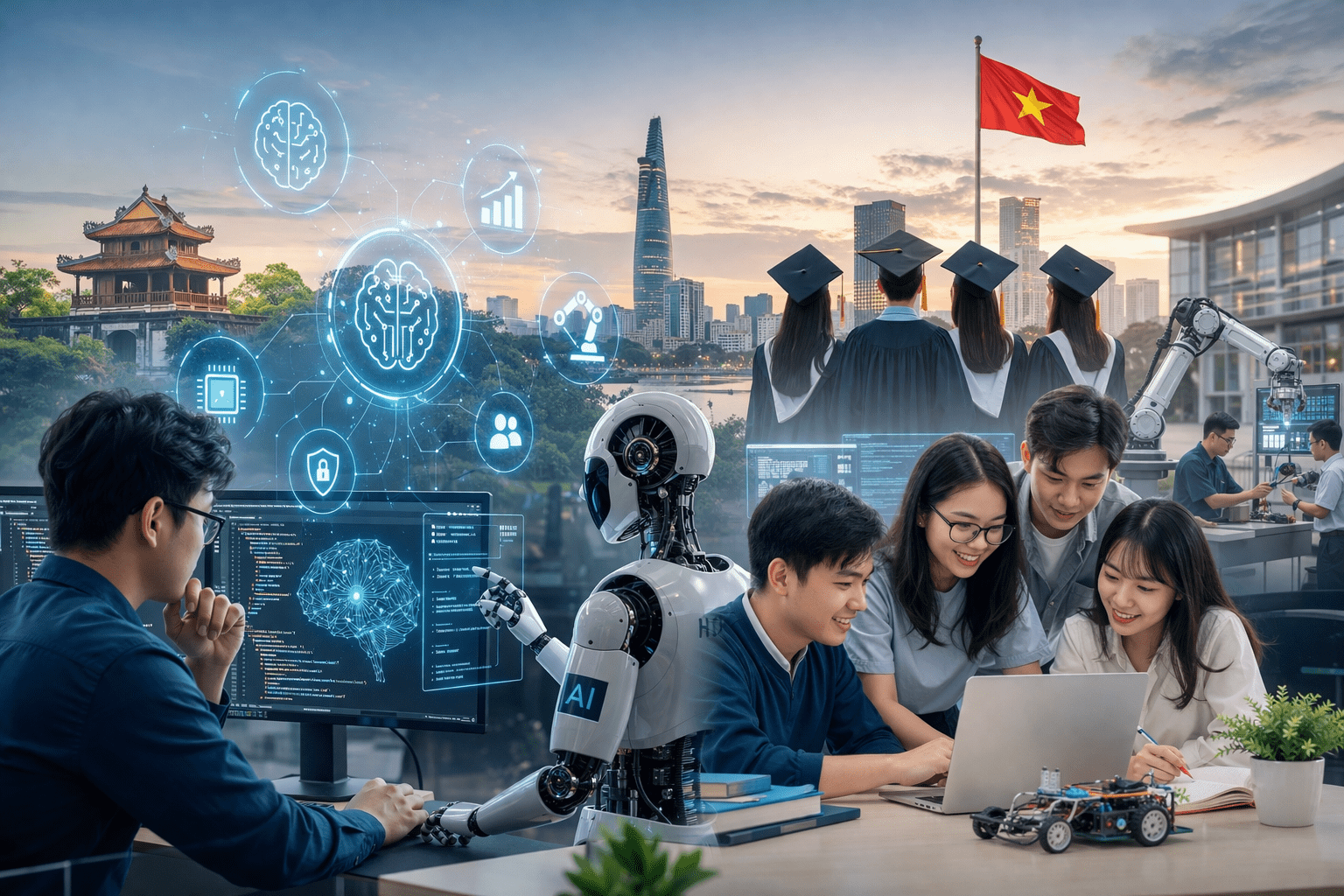 Phát triển trí tuệ nhân tạo và yêu cầu cấp thiết về nguồn nhân lực chất lượng cao tại Việt Nam