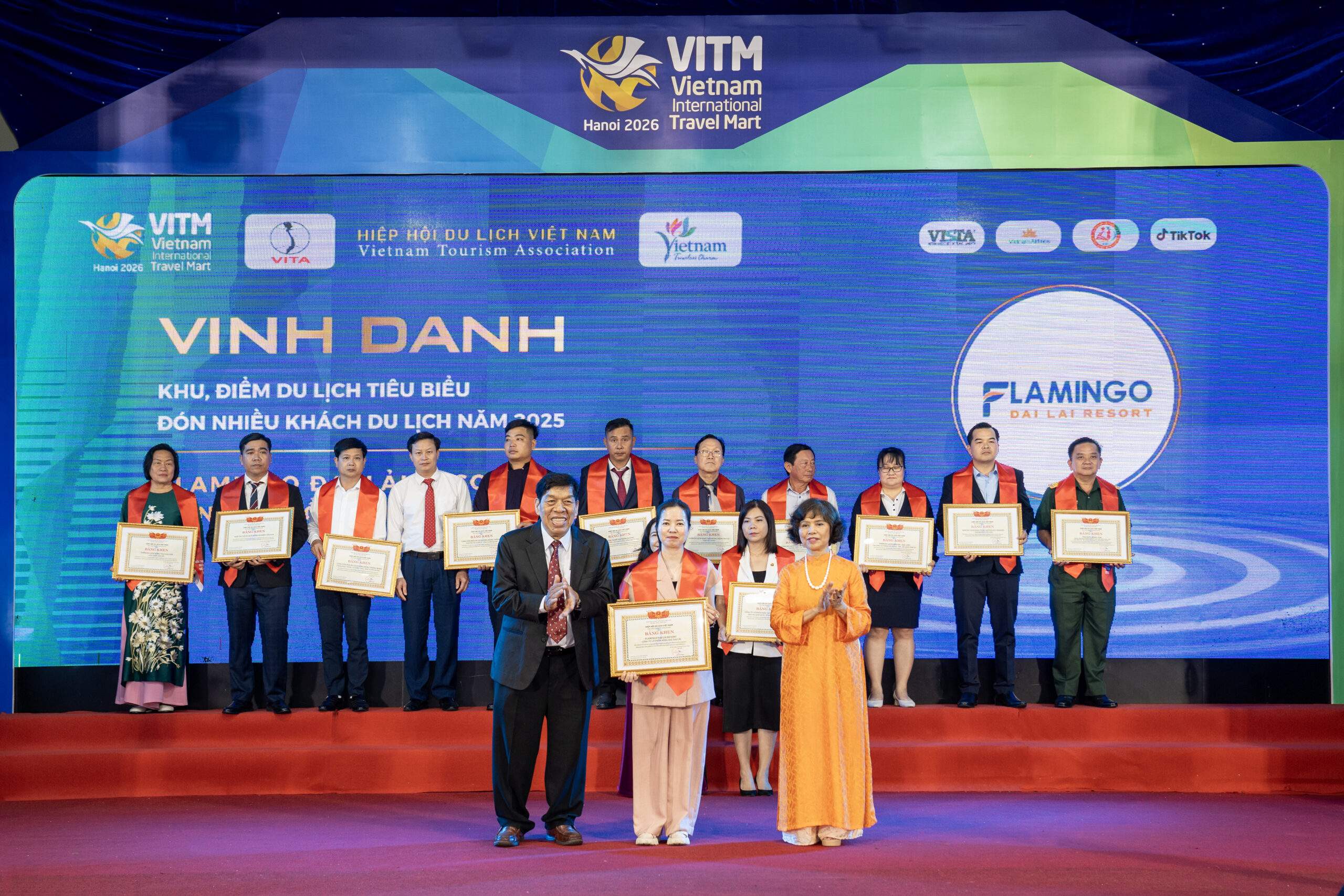 Tập đoàn Flamingo ghi dấu ấn tại VITM 2026 với loạt giải thưởng trên toàn hệ sinh thái