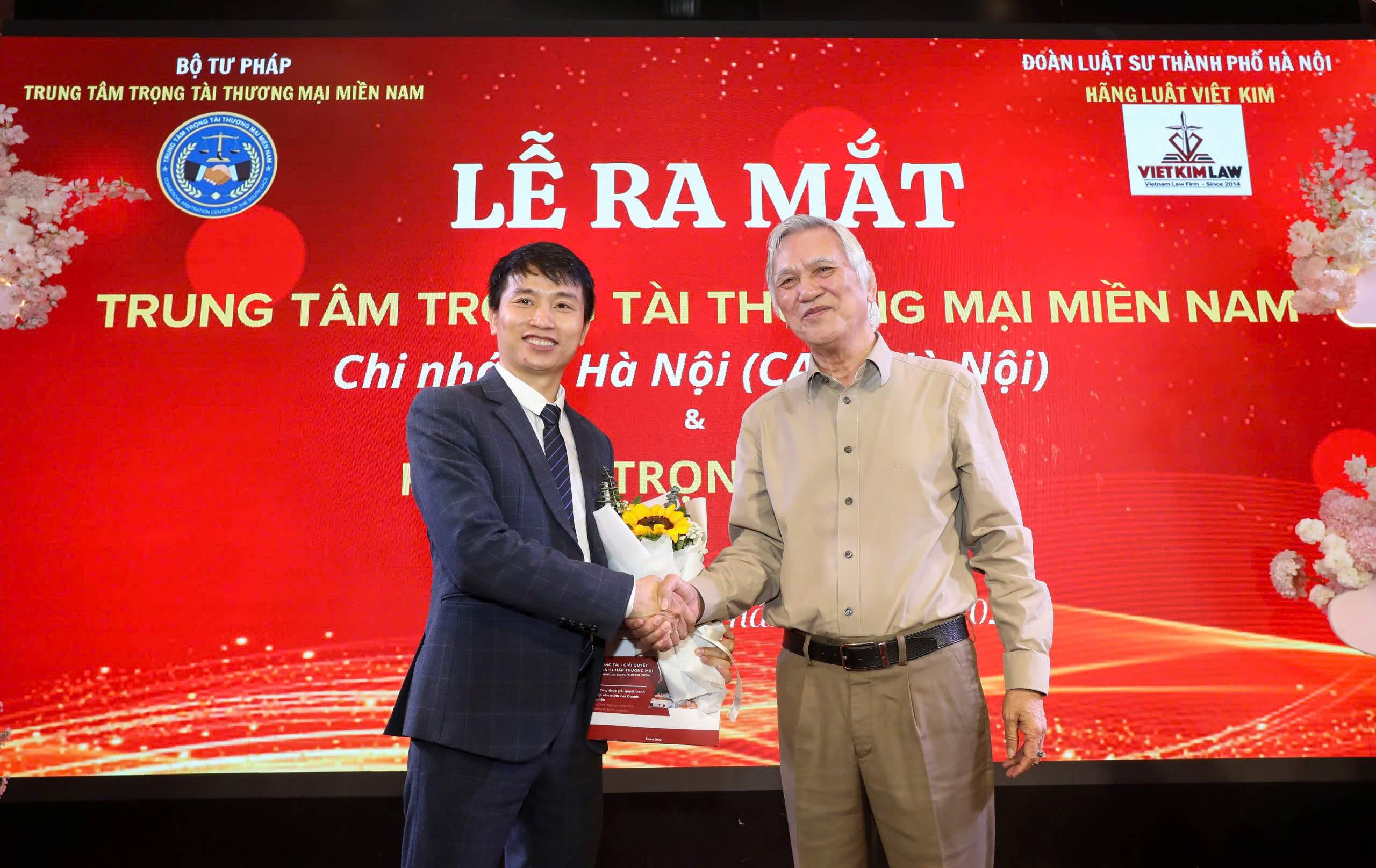 Trung tâm Trọng tài thương mại miền Nam ra mắt chi nhánh tại Hà Nội