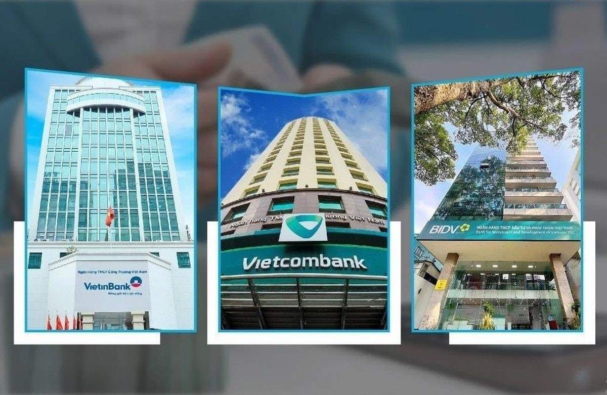 Vietcombank, VietinBank và BIDV sẽ dùng gần 50.000 tỷ để trả cổ tức năm 2025