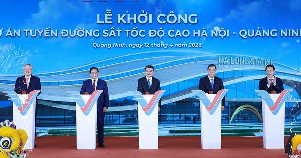 Vingroup khởi công tuyến đường sắt tốc độ cao Hà Nội Vingroup khởi công tuyến đường sắt tốc độ cao Hà Nội