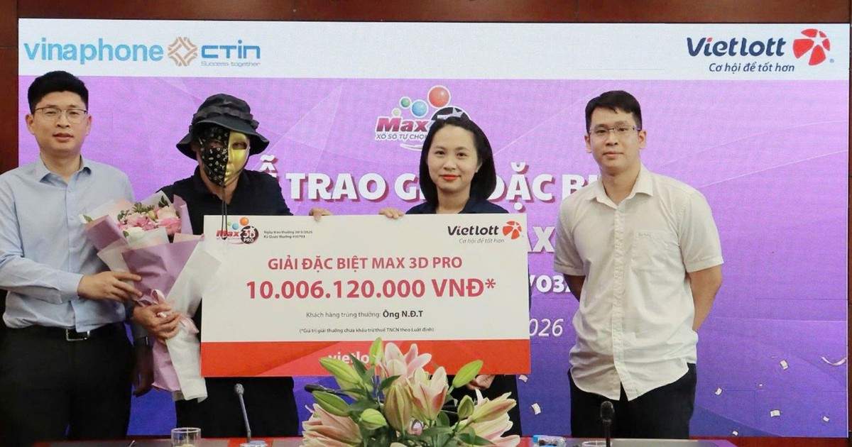 Vừa có người trúng 23 giải Vietlott, ‘hốt’ hơn 10 tỉ đồng