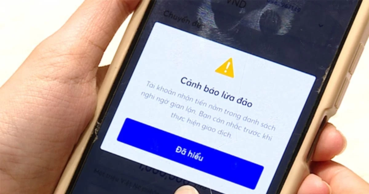 Cảnh báo rủi ro hơn 3,8 triệu giao dịch ngân hàng Cảnh báo rủi ro hơn 3,8 triệu giao dịch ngân hàng
