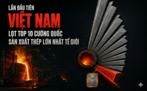 Lần đầu tiên Việt Nam lọt Top 10 cường quốc sản xuất thép lớn nhất thế giới, tỷ phú Trần Đình Long góp công lớn