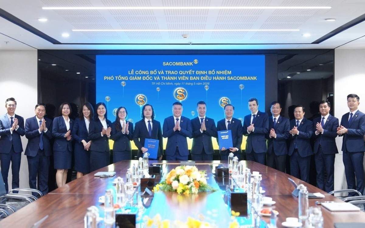 Sacombank kiện toàn nhân sự cấp cao Sacombank kiện toàn nhân sự cấp cao