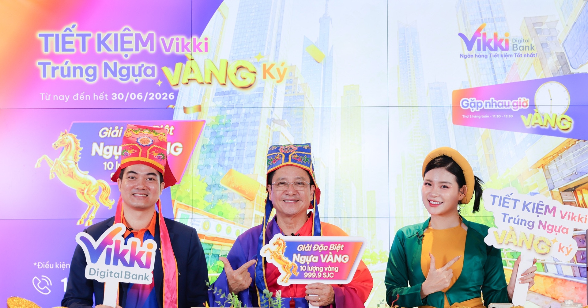 Tiết kiệm Vikki – Trúng Ngựa Vàng Ký: Hàng trăm chỉ vàng đã tìm thấy chủ nhân