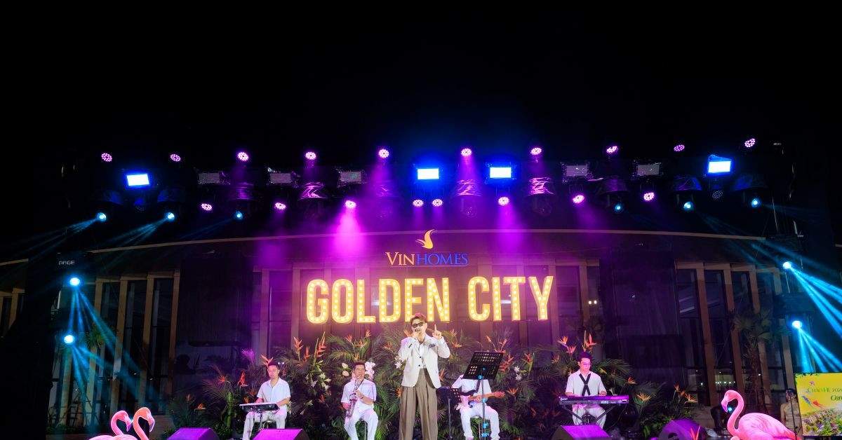 ‘Golden Summer – Mùa hè kỳ diệu’ – điểm hẹn sôi động tại Vinhomes Golden City