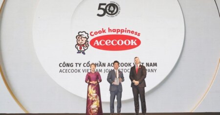 Acecook Việt Nam tiếp tục vào Top 50 Doanh nghiệp phát triển bền vững tiêu biểu Việt Nam 2026 Acecook Việt Nam tiếp tục vào Top 50 Doanh nghiệp phát triển bền vững tiêu biểu Việt Nam 2026