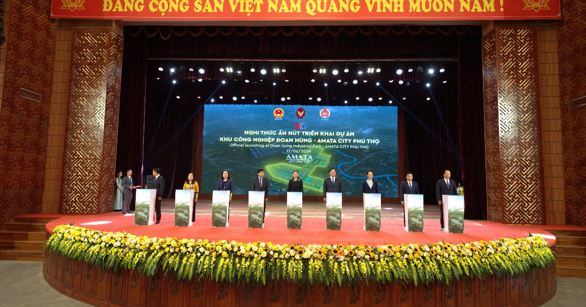 Amata Việt Nam khởi động dự án 185 triệu USD tại Phú Thọ Amata Việt Nam khởi động dự án 185 triệu USD tại Phú Thọ