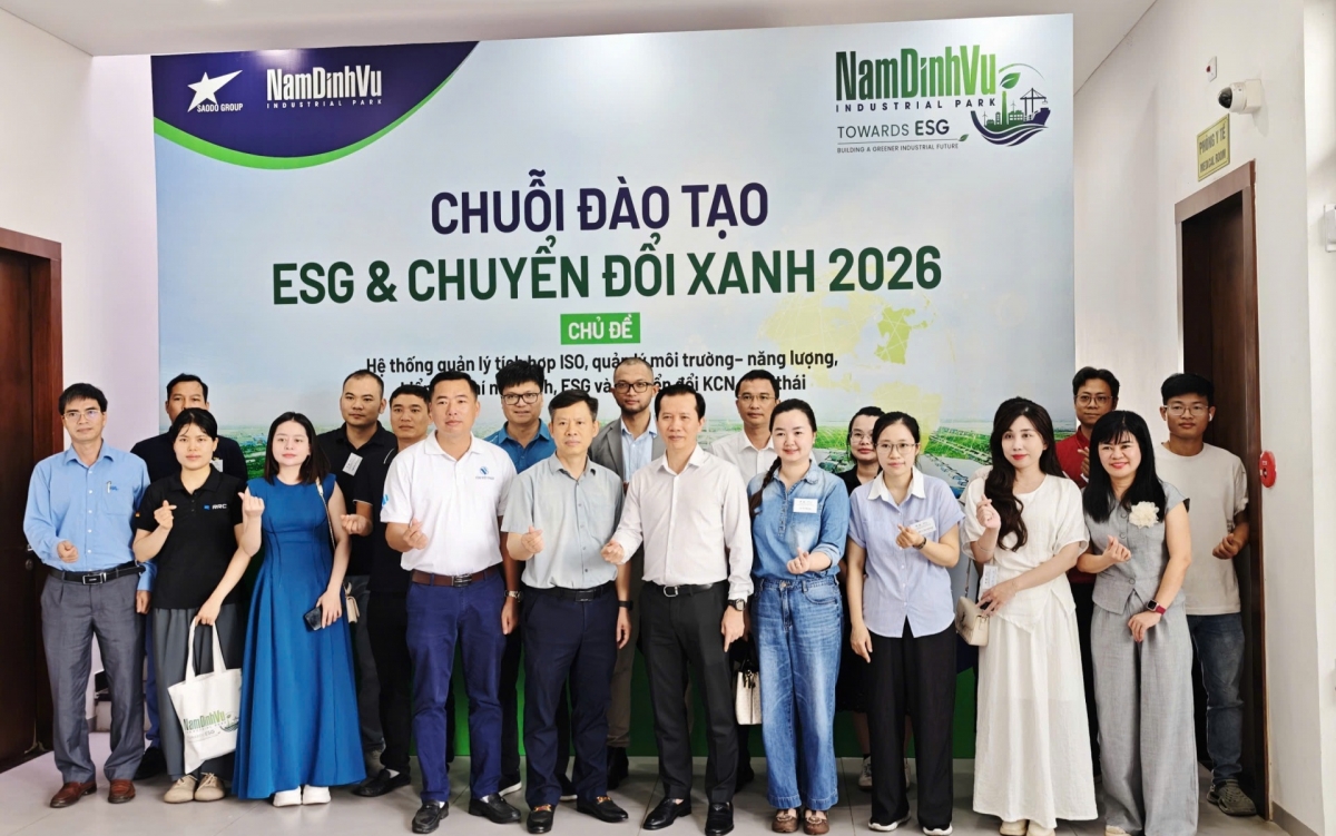ESG standards key to Nam Dinh Vu IP”s competitiveness ESG standards key to Nam Dinh Vu IP”s competitiveness