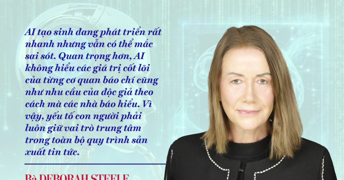 Khuôn khổ rõ ràng cho AI trong báo chí hiện đại