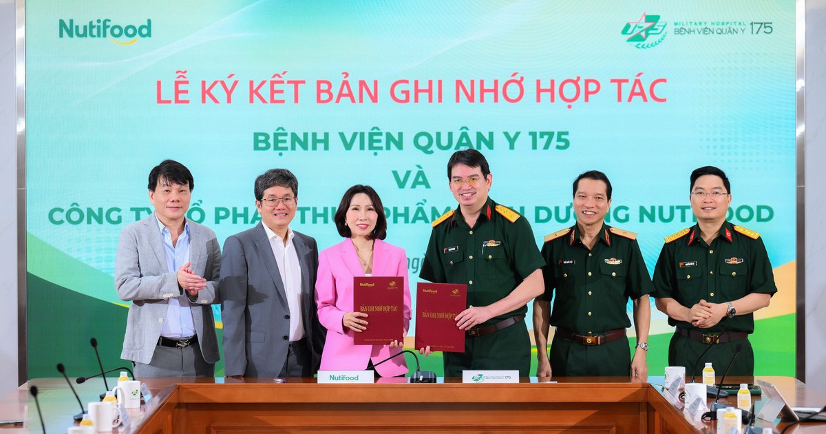 Nutifood kết hợp Bệnh viện Quân y 175 nghiên cứu các giải pháp dinh dưỡng Việt Nutifood kết hợp Bệnh viện Quân y 175 nghiên cứu các giải pháp dinh dưỡng Việt
