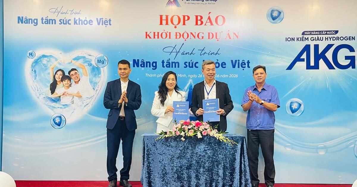 Ra mắt dự án ‘Hành trình nâng tầm sức khỏe Việt’