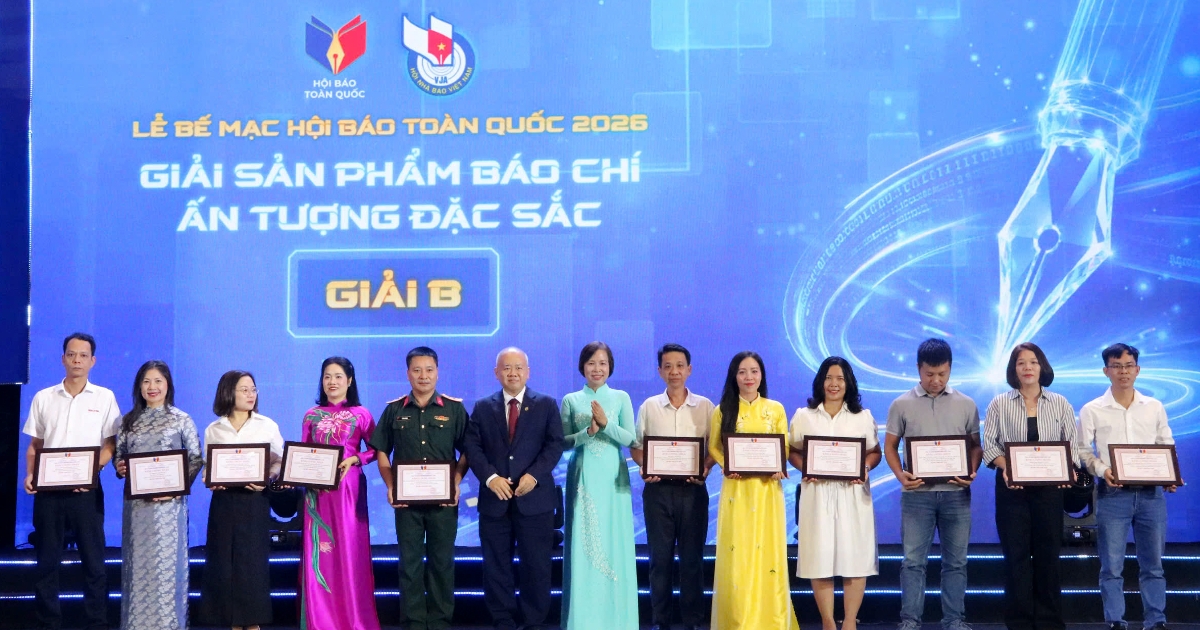 Tạp chí Kinh tế Việt Nam đạt 2 giải thưởng tại Hội báo toàn quốc 2026 Tạp chí Kinh tế Việt Nam đạt 2 giải thưởng tại Hội báo toàn quốc 2026