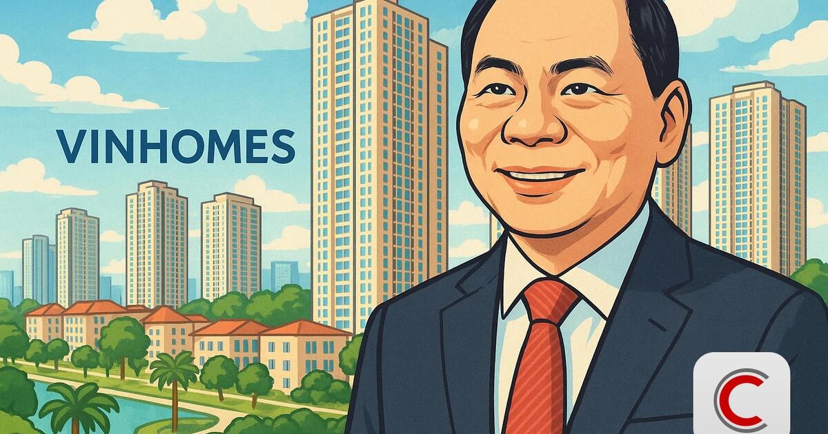 Vingroup chuyển quyền sở hữu hơn 15,2 triệu cổ phiếu Vinhomes, chưa công bố bên nhận