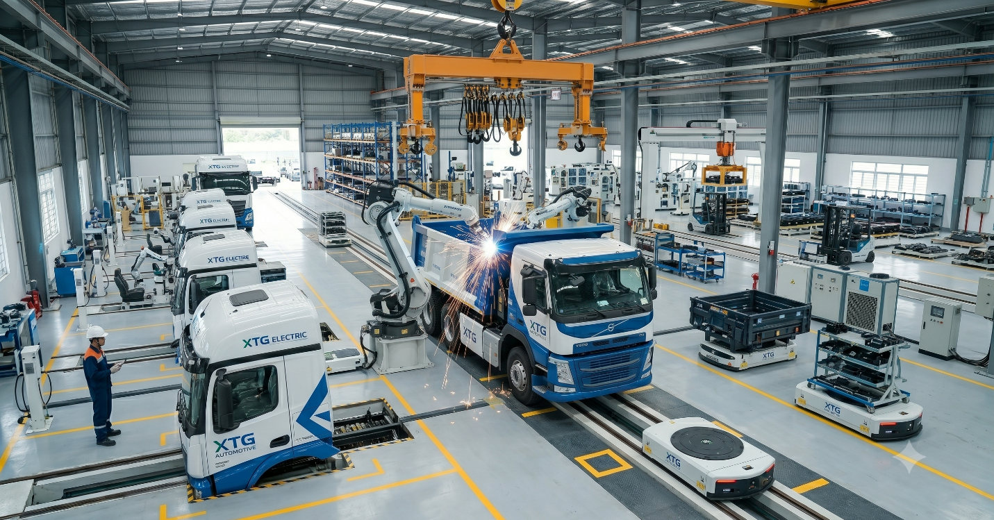 Xuân Thiện Group đề xuất đầu tư sản xuất ô tô tải và máy công trình chạy điện Xuân Thiện Group đề xuất đầu tư sản xuất ô tô tải và máy công trình chạy điện