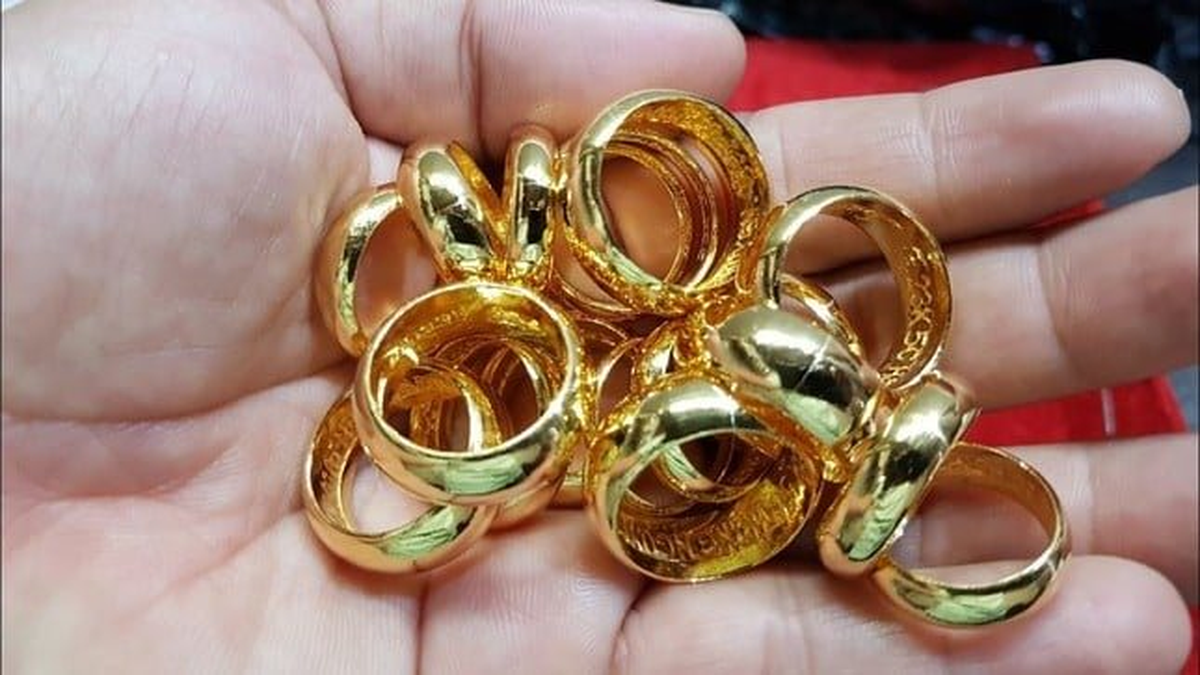 Giá vàng nhẫn trơn, vàng miếng chiều ngày 16/6