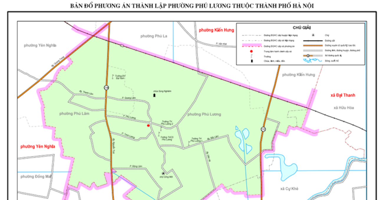 Hà Nội sắp thu hồi 39ha đất phường Phú Lương để mở rộng quốc lộ, xây bệnh viện