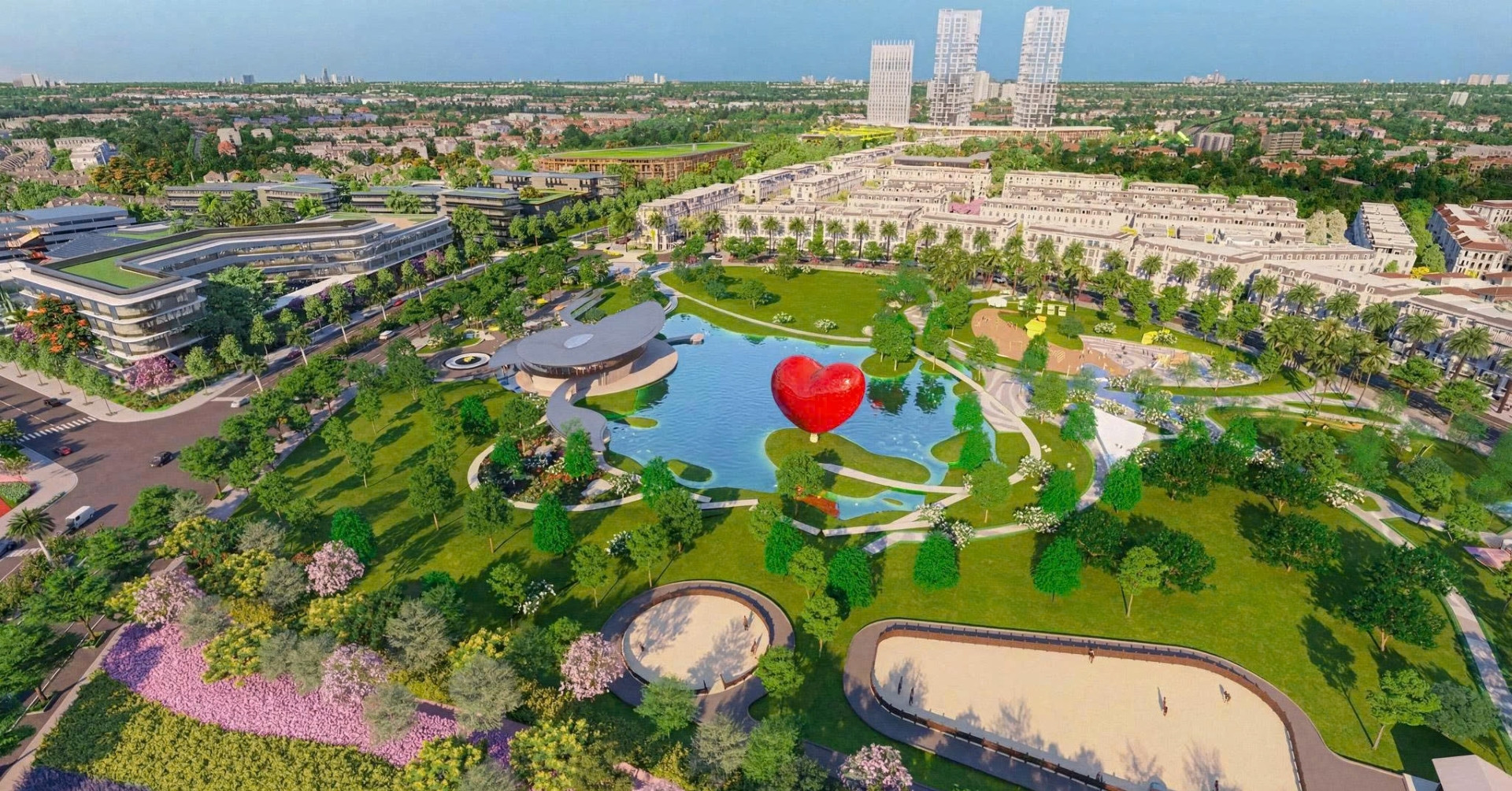 Hồng Hạc City khai trương nhà mẫu đầu tiên Hồng Hạc City khai trương nhà mẫu đầu tiên