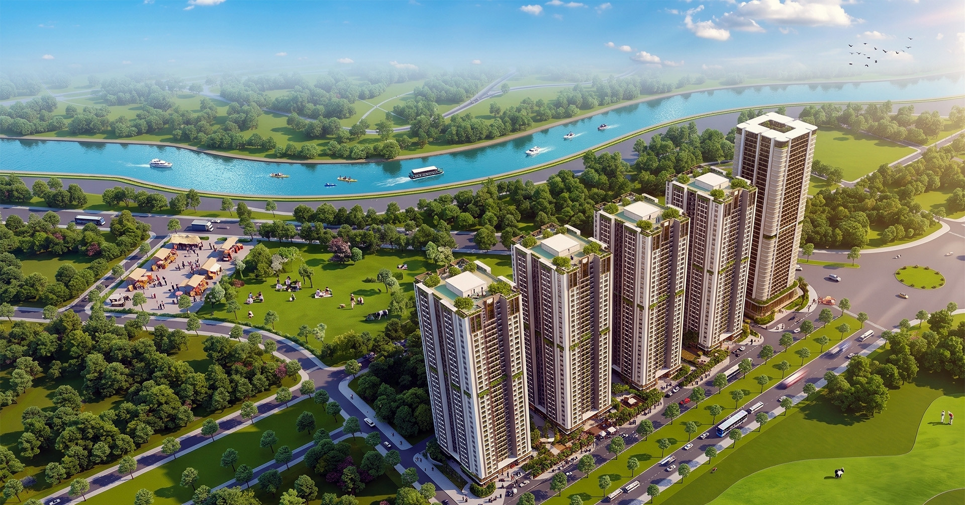 Khởi công dự án nhà ở xã hội 4.960 tỷ đồng cho lực lượng vũ trang trong quân đội Khởi công dự án nhà ở xã hội 4.960 tỷ đồng cho lực lượng vũ trang trong quân đội