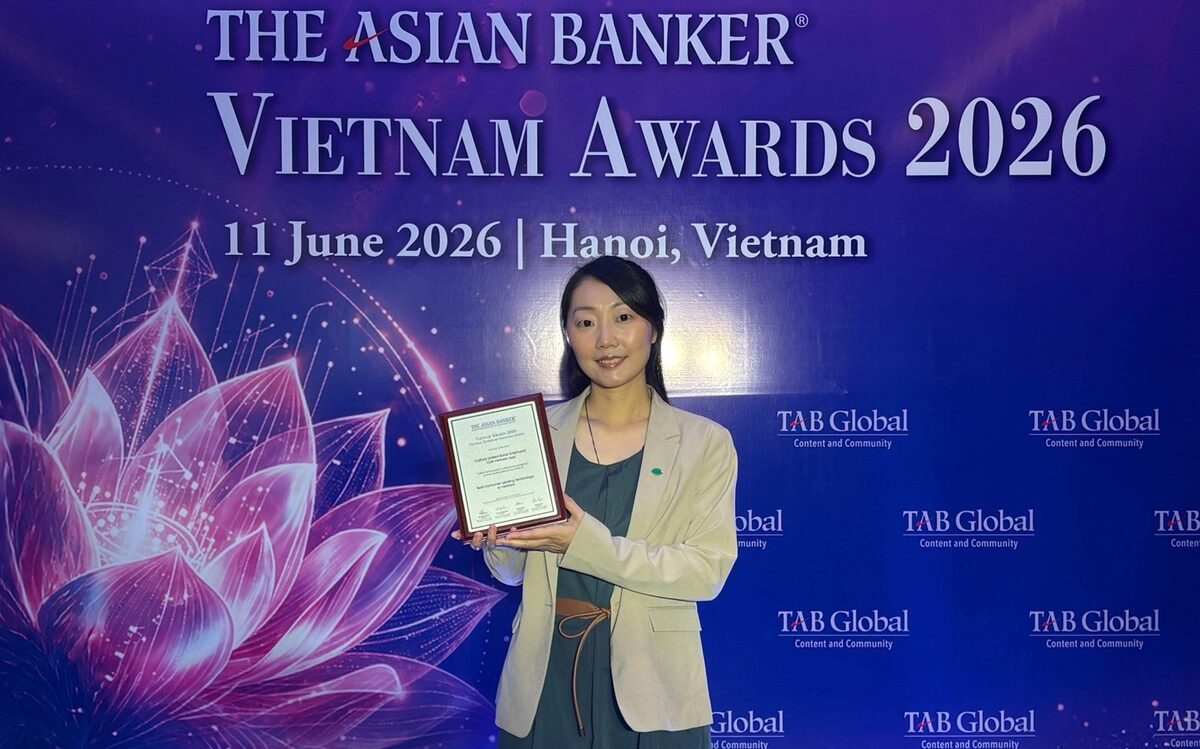 Ứng dụng vay tiêu dùng đạt hơn 1 triệu người dùng của Ngân hàng CUBHCM được The Asian Banker vinh danh