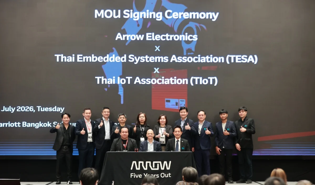 Arrow Electronics signs MoUs to boost Thailand”s tech industry