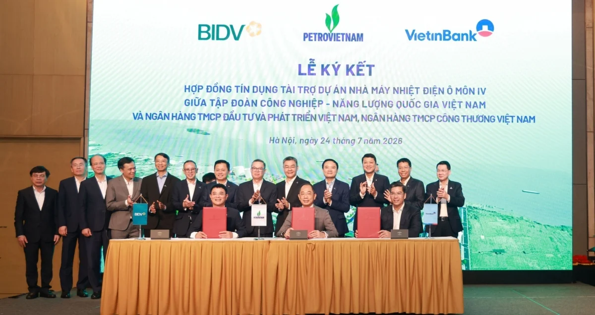 BIDV, VietinBank sign 1-million credit deal for O Mon IV power plant