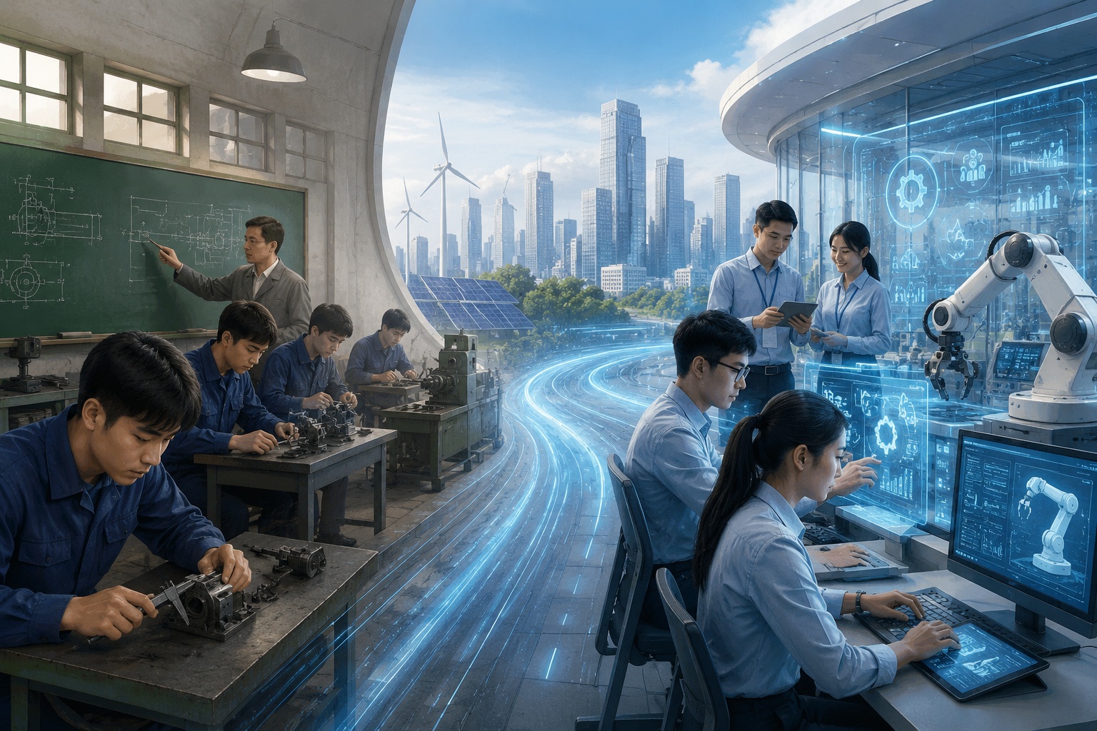 Chuyển từ đào tạo theo năng lực sang đào tạo theo nhu cầu thị trường Chuyển từ đào tạo theo năng lực sang đào tạo theo nhu cầu thị trường