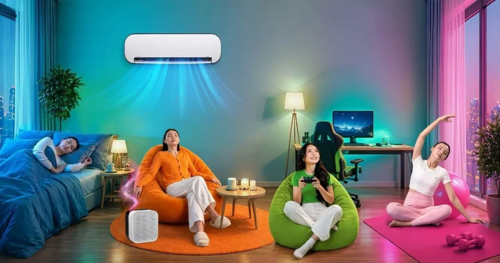 Điều hòa AIR CREATOR: Môi trường sống được tạo nên từ ánh sáng, âm thanh, không khí Điều hòa AIR CREATOR: Môi trường sống được tạo nên từ ánh sáng, âm thanh, không khí