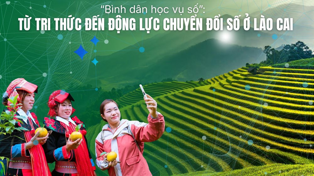 Lào Cai phấn đấu 40% người dân trưởng thành đạt chuẩn kỹ năng số trong năm 2026 Lào Cai phấn đấu 40% người dân trưởng thành đạt chuẩn kỹ năng số trong năm 2026