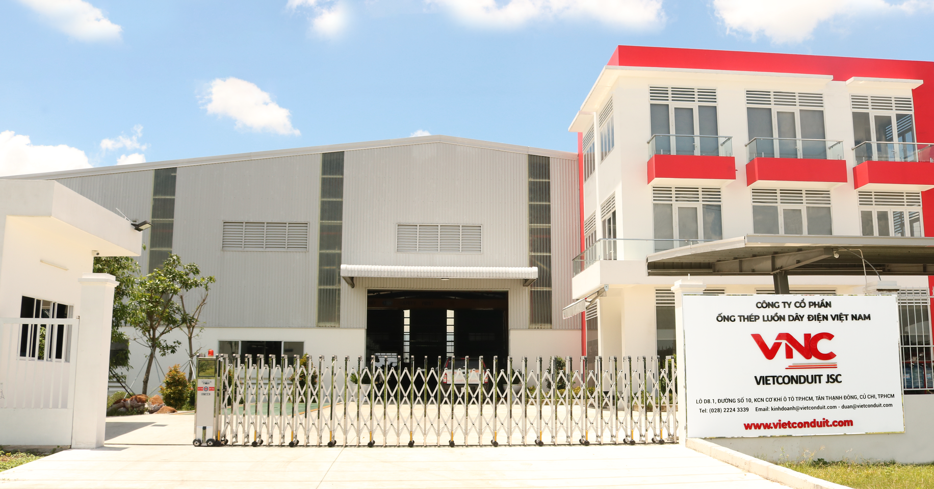 Ống thép luồn dây điện Vietconduit Ống thép luồn dây điện Vietconduit