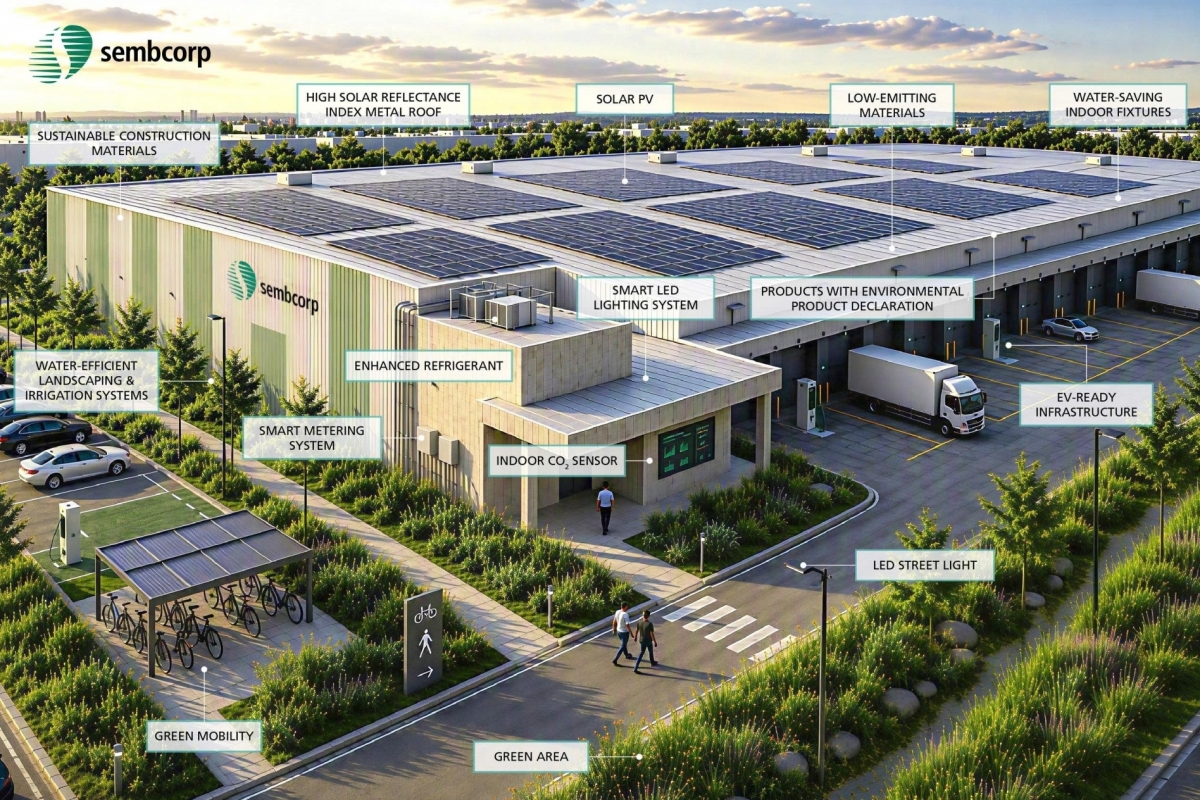 Sembcorp achieves Vietnam”s first LEED Volume prototype pre-certification Sembcorp achieves Vietnam”s first LEED Volume prototype pre-certification
