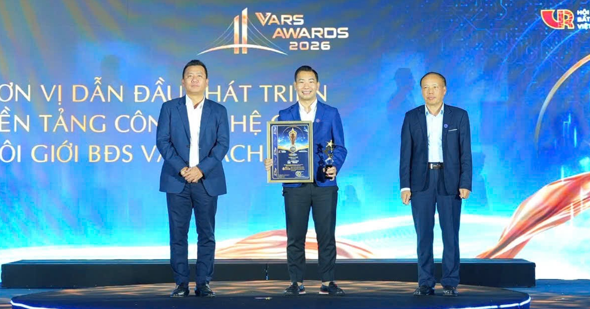 Thiên Khôi được vinh danh tại VARS Awards 2026 Thiên Khôi được vinh danh tại VARS Awards 2026