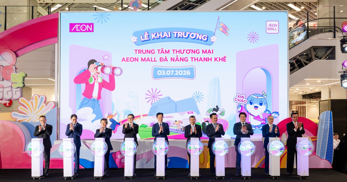 Trung tâm thương mại AEON MALL chính thức khai trương tại TTC Plaza Đà Nẵng