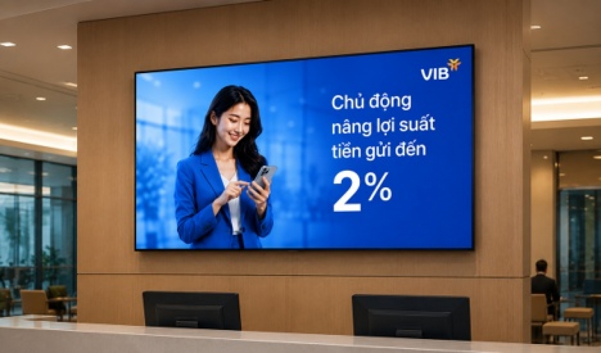 VIB Up offers an interest rate of up to 2 per cent per annum for monthly deposits VIB Up offers an interest rate of up to 2 per cent per annum for monthly deposits
