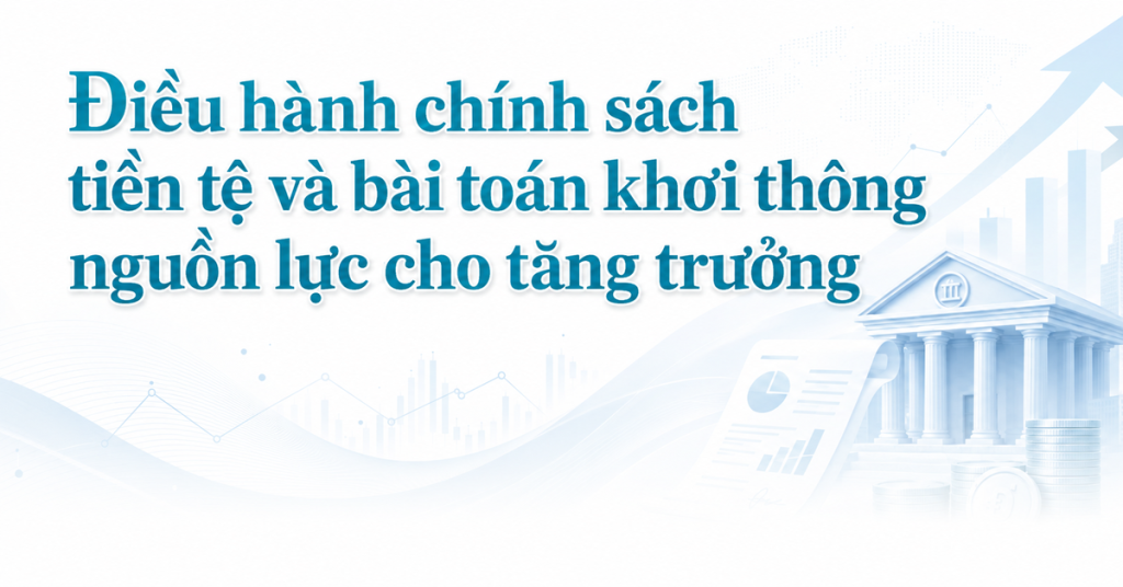 Điều hành chính sách tiền tệ và bài toán khơi thông nguồn lực cho tăng trưởng Điều hành chính sách tiền tệ và bài toán khơi thông nguồn lực cho tăng trưởng