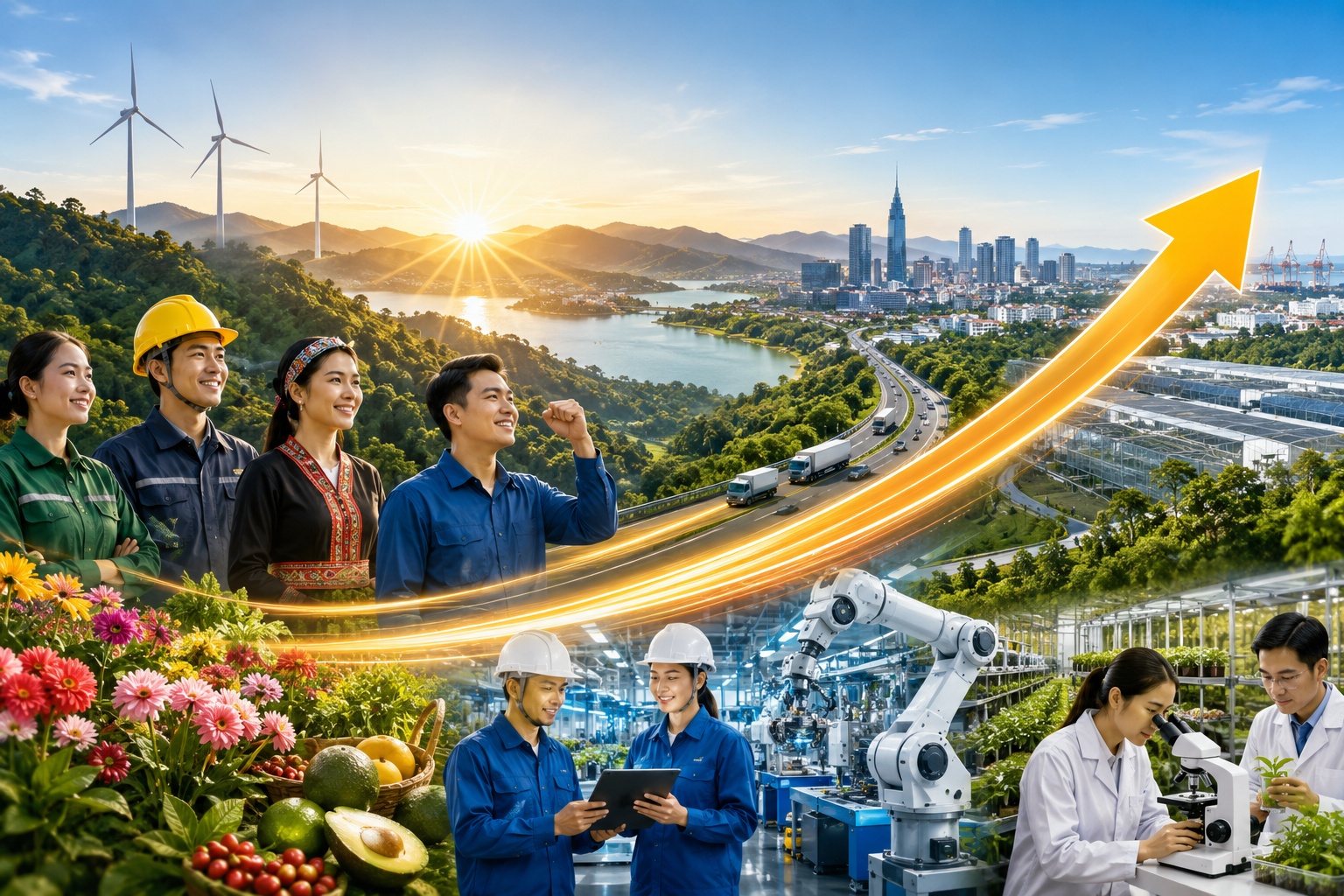 động lực hiện thực hóa mục tiêu tăng trưởng hai con số của Lâm Đồng động lực hiện thực hóa mục tiêu tăng trưởng hai con số của Lâm Đồng