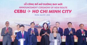 Vietjet mở đường bay thẳng TP.HCM – Cebu